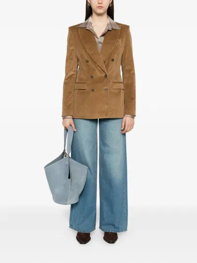 Etro Corduroy Double-breasted Blazer