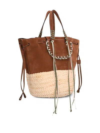 Cuba Lab Bolero Suede Tote Bag