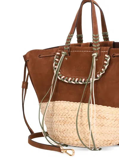 Cuba Lab Bolero Suede Tote Bag