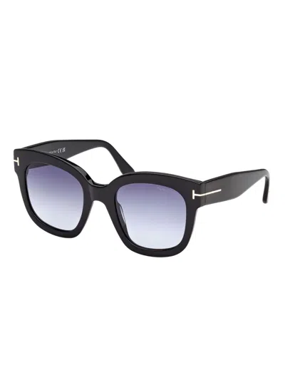 Tom Ford Square-frame Sunglasses In Black