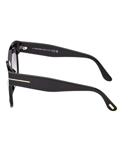 Tom Ford Square-frame Sunglasses In Black