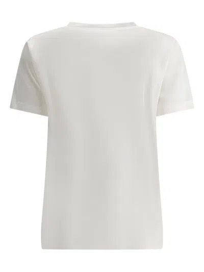 Fit Crewneck Short-sleeved T-shirt In White