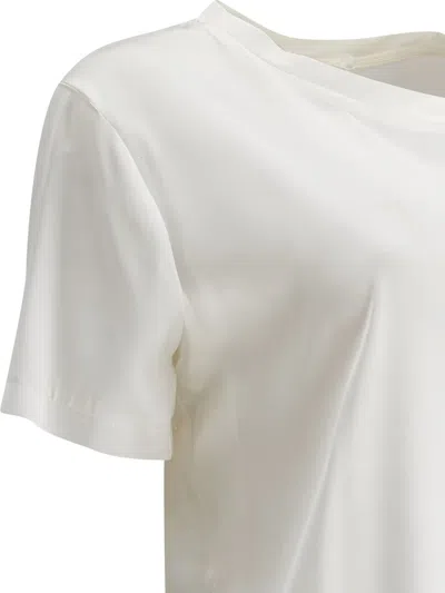Fit Crewneck Short-sleeved T-shirt In White