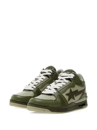 A Bathing Ape Clutchsta #1 Star-patch Sneakers