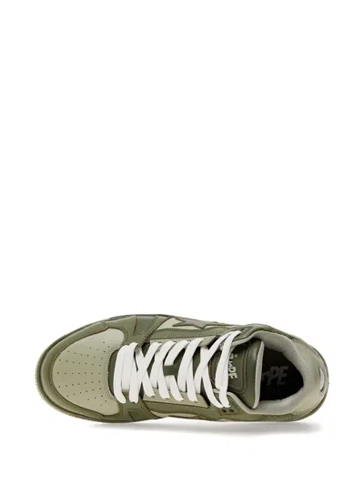 A Bathing Ape Clutchsta #1 Star-patch Sneakers