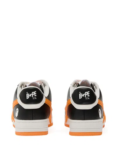 A Bathing Ape Bapesta Os #2 Star-lightning Bolt Sneakers In Multi
