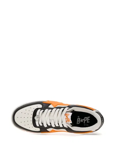A Bathing Ape Bapesta Os #2 Star-lightning Bolt Sneakers In Multi