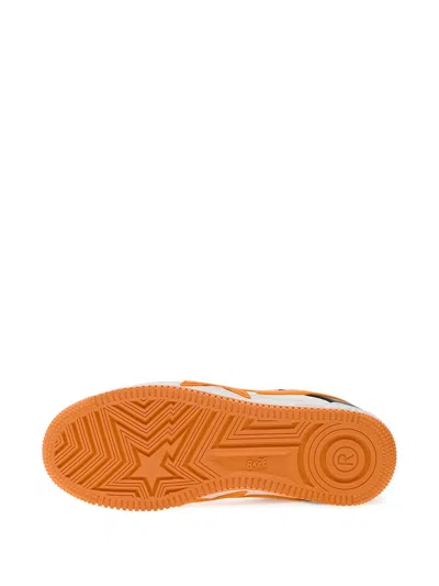A Bathing Ape Bapesta Os #2 Star-lightning Bolt Sneakers In Multi