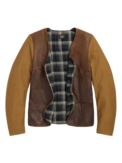 Rrl Conlan Jacket In Brown