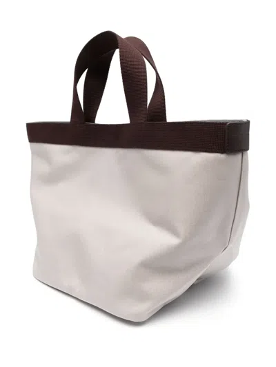 Herve Chapelier Medium 707c Canvas Tote Bag