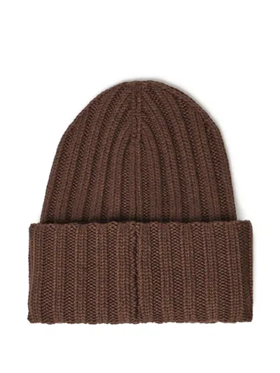 Dsquared2 Ribbed Logo-patch Beanie