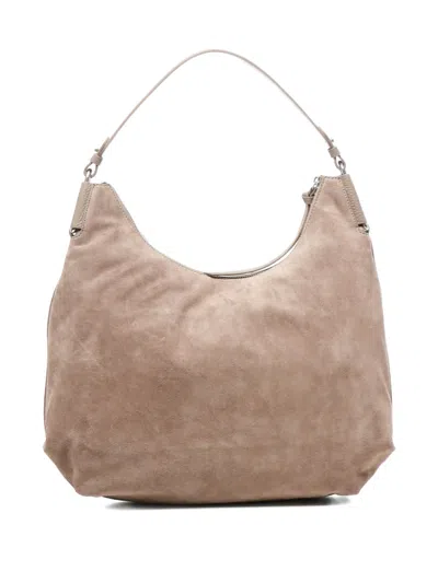 Coccinelle Suede Leather Shoulder Bag
