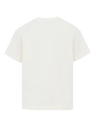 Etro Paisley-embellished Logo T-shirt In White