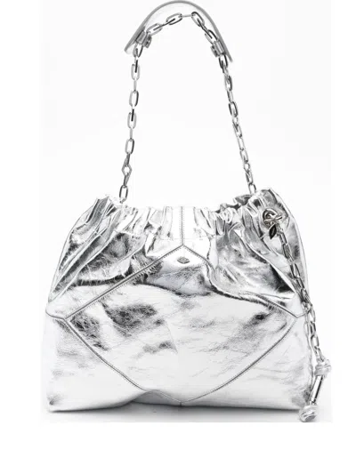 Ba&sh June Chain-strap Leather Shoulder Bag