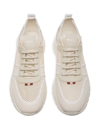 Bally Ribbon-tab Knit Low-tops Sneakers
