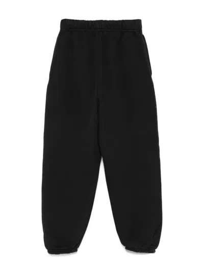 Essentials Logo-print Track Pants In Black