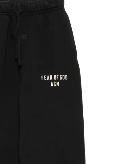 Essentials Logo-print Track Pants In Black