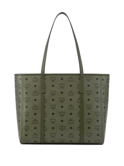Mcm Toni Medium Visetos Shopper Tote Bag