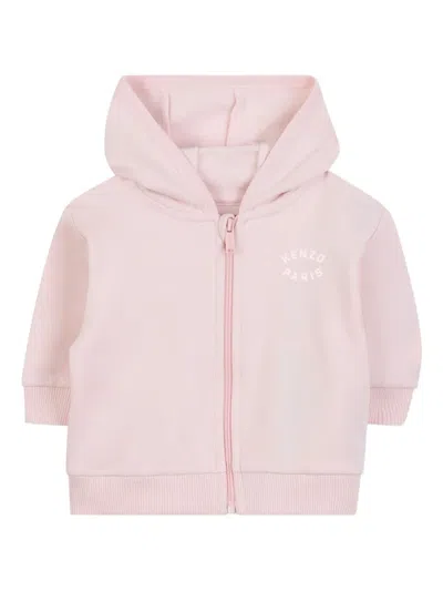 Kenzo Hooded Tracksuit (set Of Three) In Pink