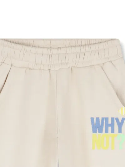 Billieblush Elasticated-ankles Track Pants In Neutral