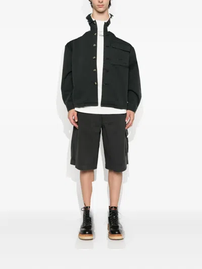 Ciaran Embroidered-pocket Cotton Shirt