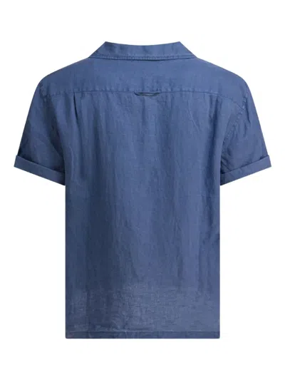 Alex Mill Camp Shirts Light Blue In Blue