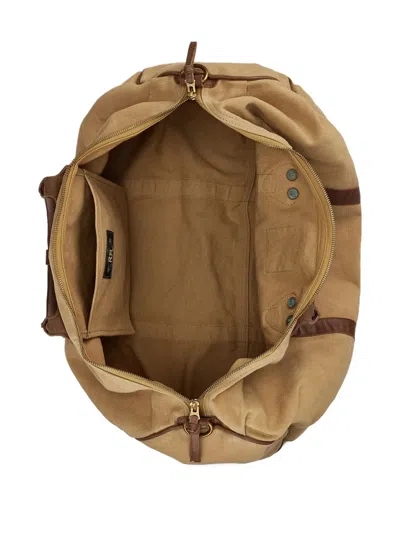 Rrl Douglas Duffle Bag In Neutral