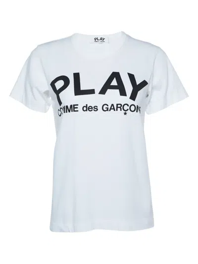 Pre-owned Comme Des Garçons Play Cotton T-shirt