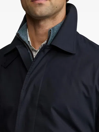 Ralph Lauren Wool Trench Coat In Brown
