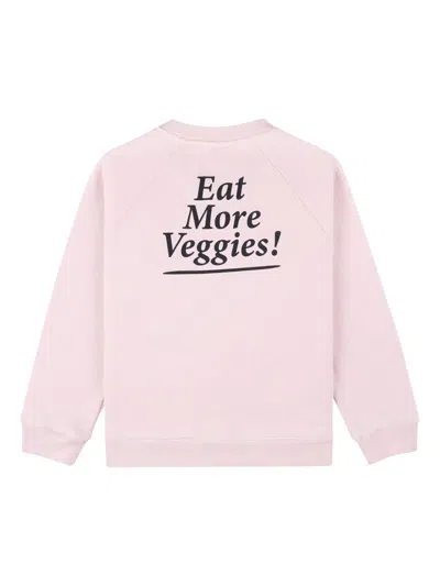 Sporty And Rich Slogan-print Sweatshirt In Pink