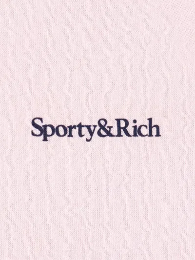 Sporty And Rich Slogan-print Sweatshirt In Pink