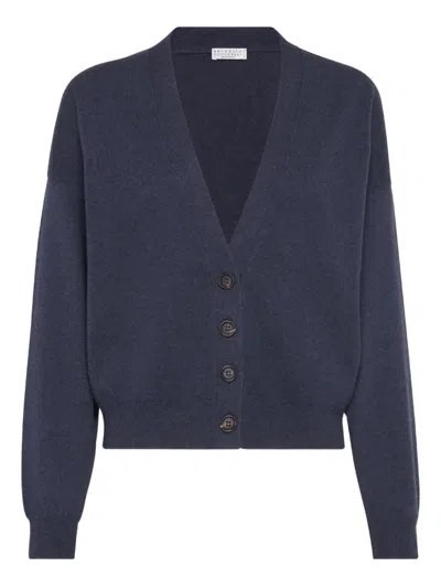 Brunello Cucinelli Button-front Cashmere Cardigan