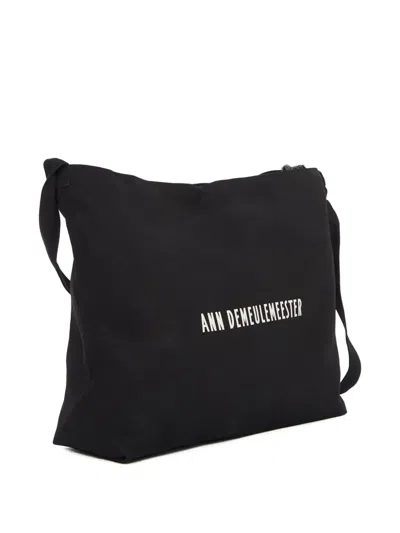 Ann Demeulemeester Medium Cotton Shoulder Bag