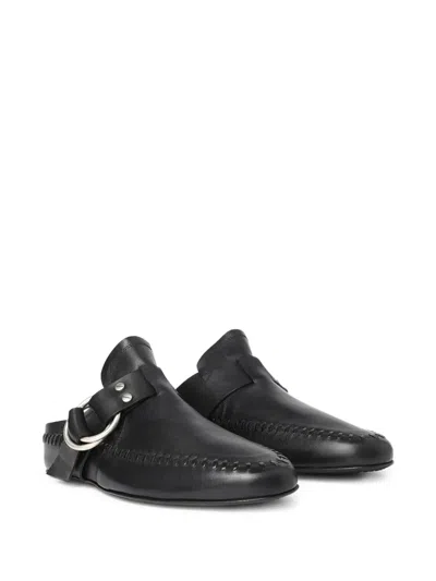 Ann Demeulemeester Black Ande Soft Shade Slip-on Loafers In Black