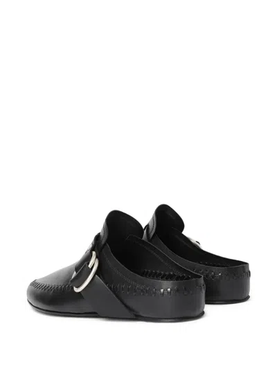 Ann Demeulemeester Black Ande Soft Shade Slip-on Loafers In Black