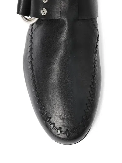 Ann Demeulemeester Black Ande Soft Shade Slip-on Loafers In Black