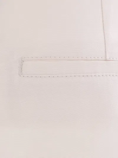 S Max Mara Panelled Canvas Trousers