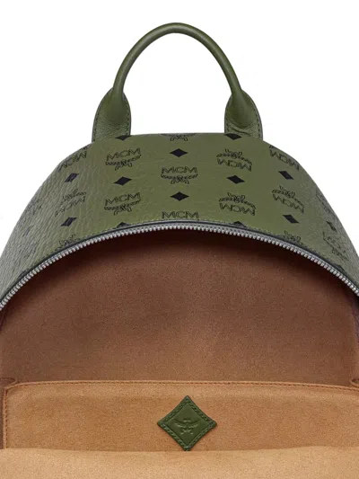 Mcm Medium Stark Visetos Monogram Backpack