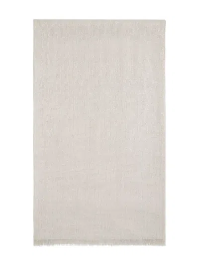Brunello Cucinelli Fringed Cashmere-silk Blend Scarf