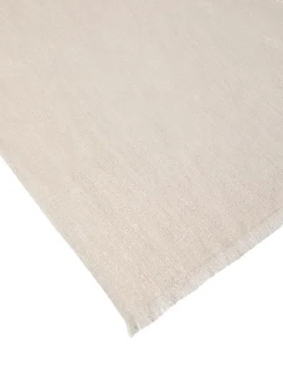 Brunello Cucinelli Fringed Cashmere-silk Blend Scarf