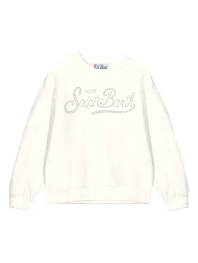 Mc2 Saint Barth Briony Sweatshirt In White