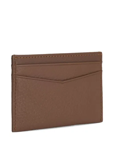 Hugo Boss Pebbled Leather Cardholder