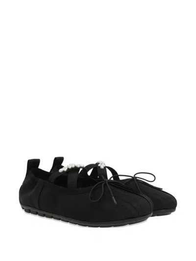 Simone Rocha Fuax Pearl-embellished Ballet Flats