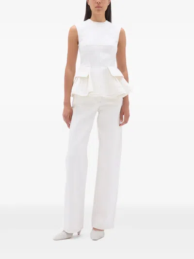 Remain Birger Christensen Cocoon Contrast-stitch Wide-leg Jeans