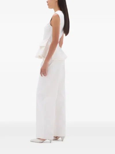 Remain Birger Christensen Cocoon Contrast-stitch Wide-leg Jeans