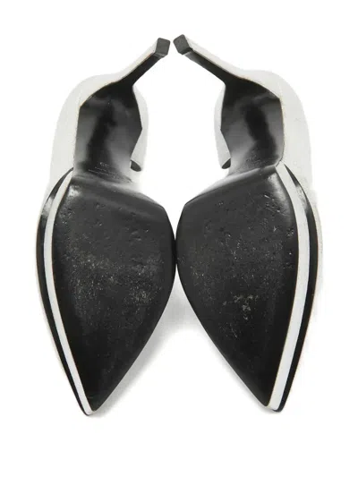 Pre-owned Saint Laurent 140mm Platform Heeled Pumps