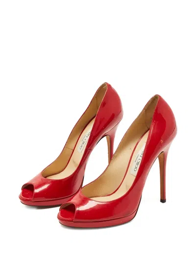 Pre-owned Jimmy Choo 125mm Leather Heeled Pumps