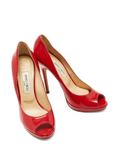 Pre-owned Jimmy Choo 125mm Leather Heeled Pumps