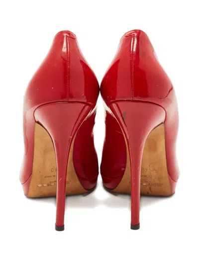 Pre-owned Jimmy Choo 125mm Leather Heeled Pumps