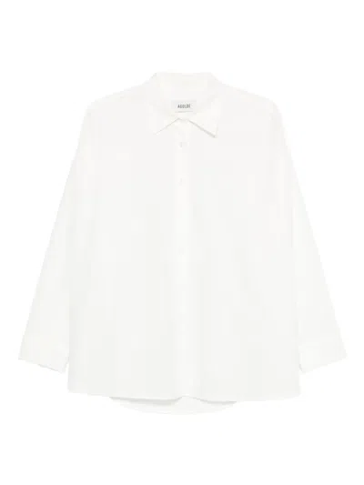 Agolde Cotton Shirt In White